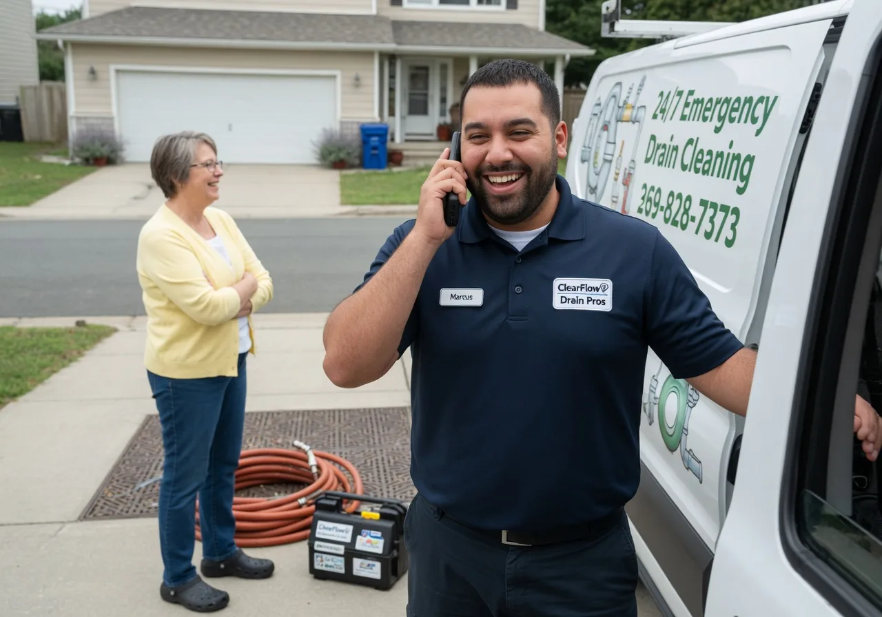 Drain Cleaning in Mark Center, OH